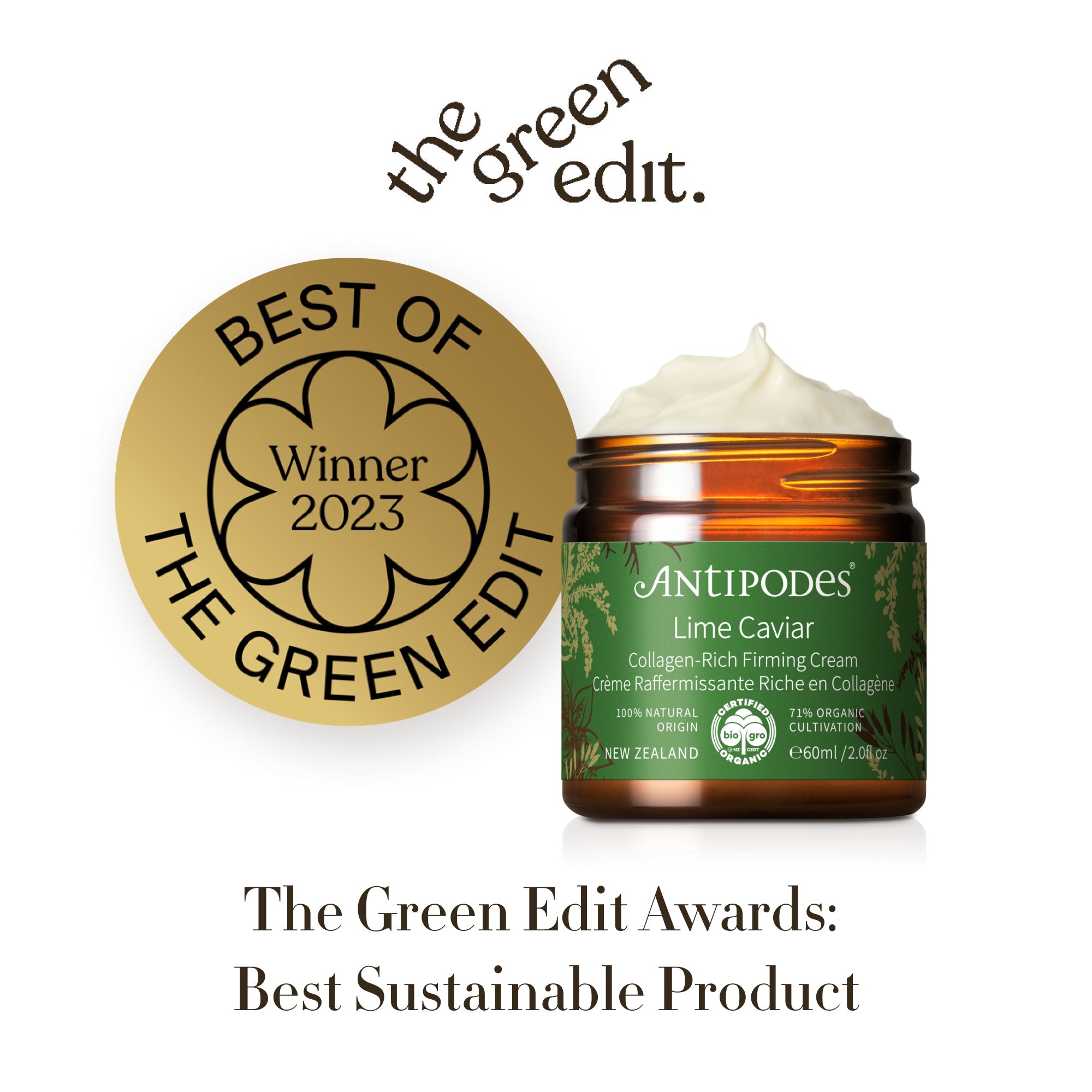 Lime Caviar 指橙魚子緊致面霜60毫升